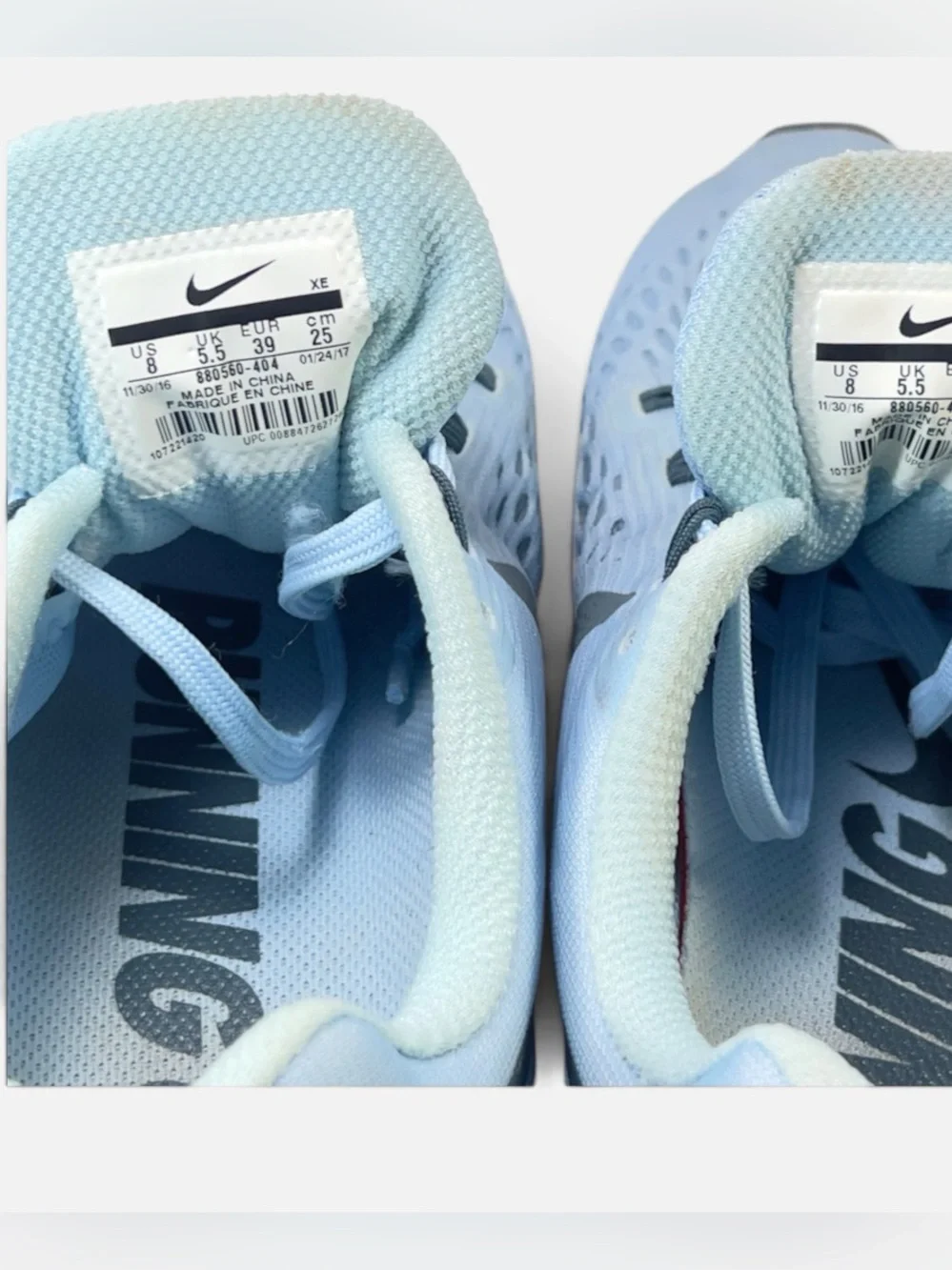 Nike Air Zoom Ice Blue Pegasus 34 Running Shoes | Women’s 8